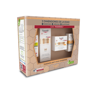 PACK EUCERIN ELASTICITY HYALURON FILLER CREMA DIA FPS30 50 ML  + SERUM 3D 30 ML + MUESTRAS DDM25