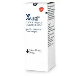 XUZAL 5 MG / ML SOL. ORAL  X 20 ML