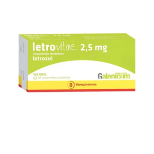 LETROVITAE 2,5 MG X 30 COMP. REC.