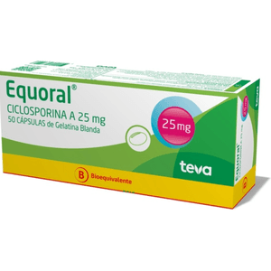 EQUORAL 25 MG X 50 CAPS. BL.