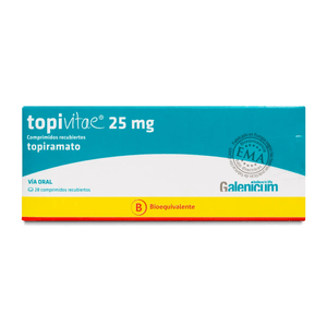 TOPIVITAE 100 MG X 28 COMP. REC.