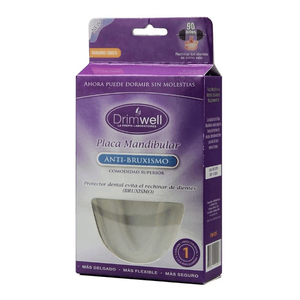 PLACA MANDIBULAR ANTI BRUXISMO X 1 UNID