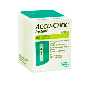 (DM) ACCU-CHEK INSTANT CINTAS GLUCOSA X 50 UNID.