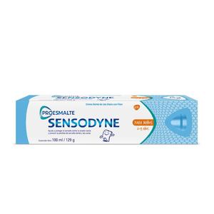 PASTA DENTAL SENSODYNE SENSIBILIDAD Y ESMALTE KIDS X 129 G.