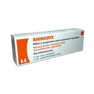 SHINGRIX LIOFILIZADO Y SUSPENSION PARA SUSPENSION INYECTABLE