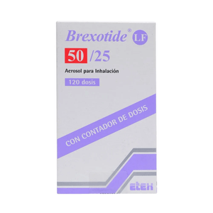 BREXOTIDE LF 50 / 25 MCG AER. INH. X 120 DOSIS