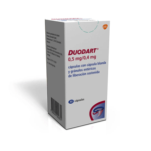DUODART 0,5 MG / 0,4 MG X 30 CAPS. ENT. LP
