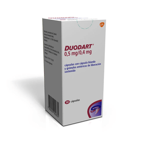 DUODART 0,5 MG / 0,4 MG X 90 CAPS. ENT. LP