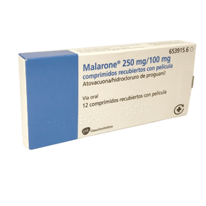 MALARONE X 12 COMP. REC.