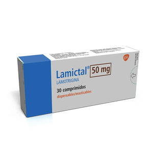 LAMICTAL 50 MG X 30 COMP. DISP. MAST.