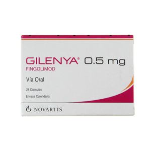 GILENYA 0,50 MG X 28 CAPS.