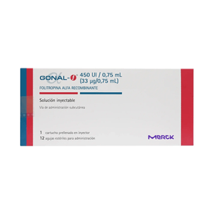 (REF) GONAL-F 450 UI/0.75ML X 1 VIAL