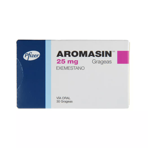 AROMASIN 25 MG X 30 GRAGEAS