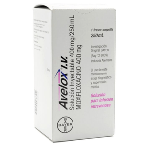 AVELOX I.V. 400 MG / 250 ML X FRASCO
