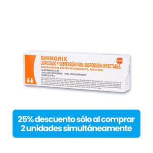 (REF) SHINGRIX 0,5 ML X DOSIS / SUSP. INY.