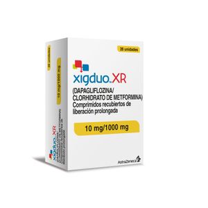 XIGDUO XR 5 MG / 1000 MG X 56 COMP. REC. LP